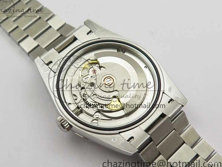 40mm Dial 904 President Ice on Markers T 228239 Blue Crystal SS A2836 Bracelet Dial New SS Version BP Day-Date 0330